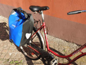 Die Seitentasche gehört zu den klassischen Radtaschen.