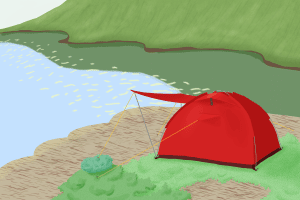 Ein Kuppelzelt als Trekkingzelt - für viele der Testsieger.