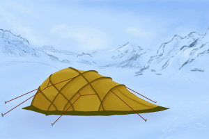 Ein leichtes Trekkingzelt ist das Geodät nicht immer. Den Praxis-Test besteht es dennoch häufig.