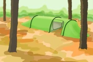 Machen Sie den Test: Ist das Tunnelzelt für 3 Personen ausreichend?