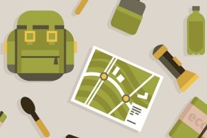 Ein Kompass besteht den Vergleichstest i. d. R. nur dann, wenn entsprechend geeignetes Kartenmaterial vorliegt.