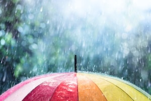 Achten Sie bei Ihrem Motorrad-Zelt-Test unbedingt auf die Wassersäule!